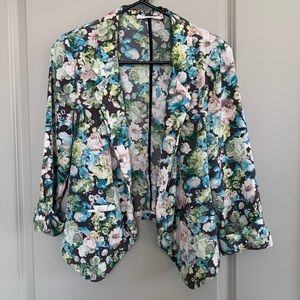 Lush Floral Blazer